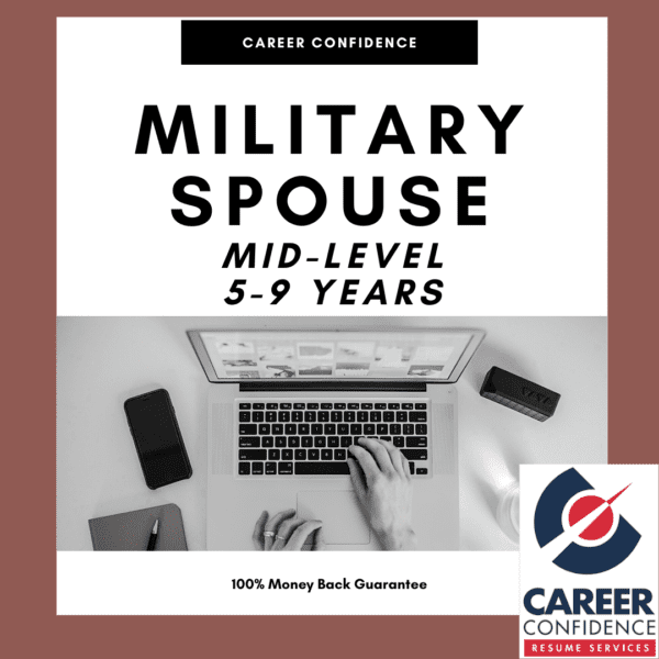 Mid-Level Military Spouse Resume (5-9 Years of Experience)